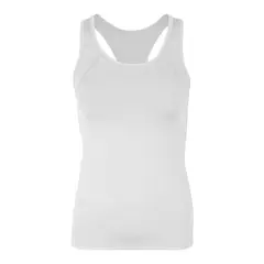 ANDESLAND OUTDOOR APPAREL - Musculosa Dry Fit Sport Bangsi Blanco Mujer.-