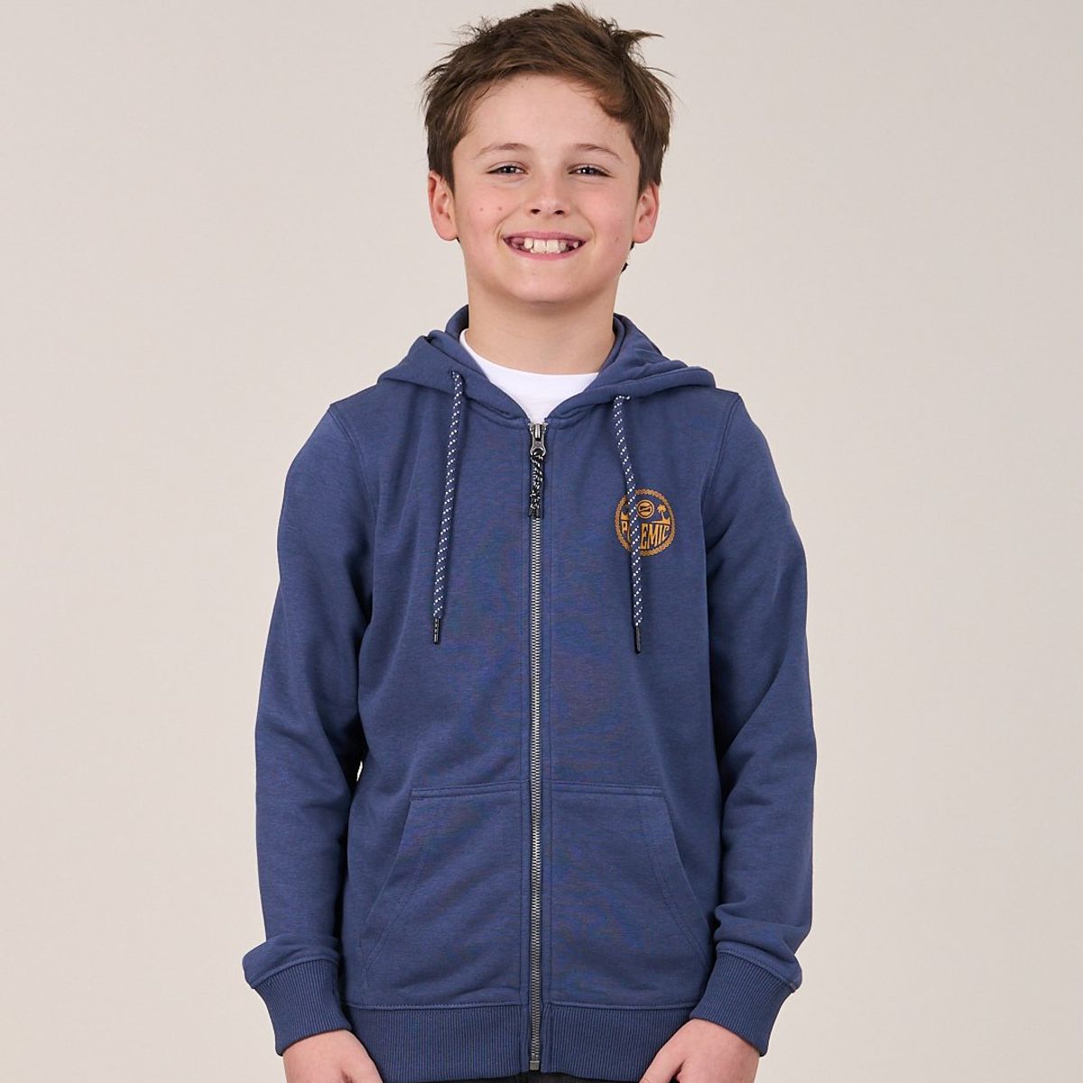 POLEMIC - Poleron cierre y capucha VV7199 - Polemic.