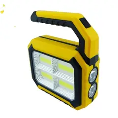 OEM - LINTERNA LED SOLAR 2 LED + 4 COB MOD YJ-C01 RECARGABLE
