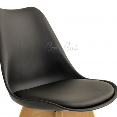 Imagen 2 del producto Silla Tulip Color Negro