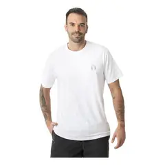 KIVUL - Polera Vegetal Reciclada Hombre Blanco