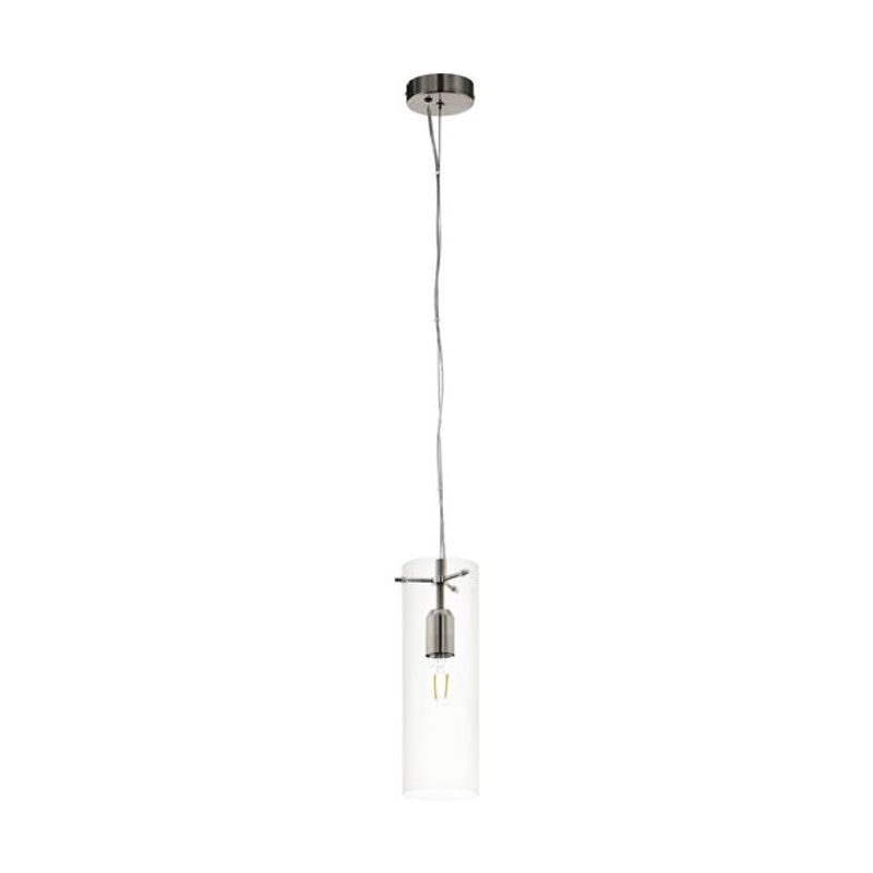 EGLO - Lámpara Colgante Caporosso Acero E27 60W IP20 Cod64143