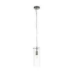 EGLO - Lámpara Colgante Caporosso Acero E27 60W IP20 Cod64143