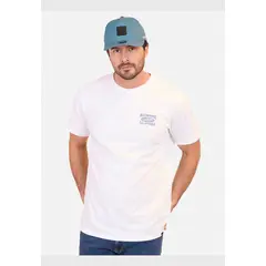 MAUI AND SONS - Polera MC Cal Mu Blanco Hombre