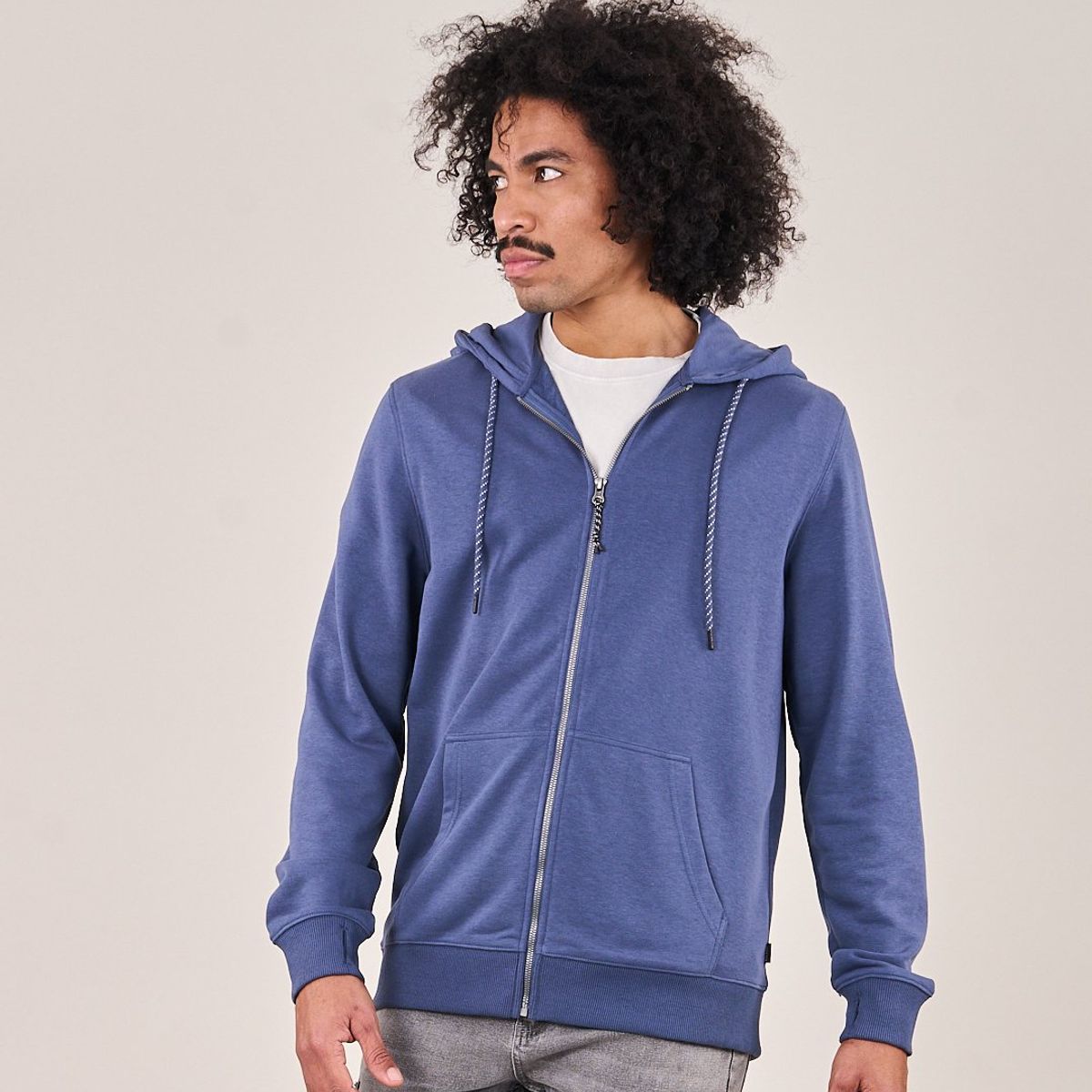 POLEMIC - Poleron cierre y capucha VV7799 - Polemic.