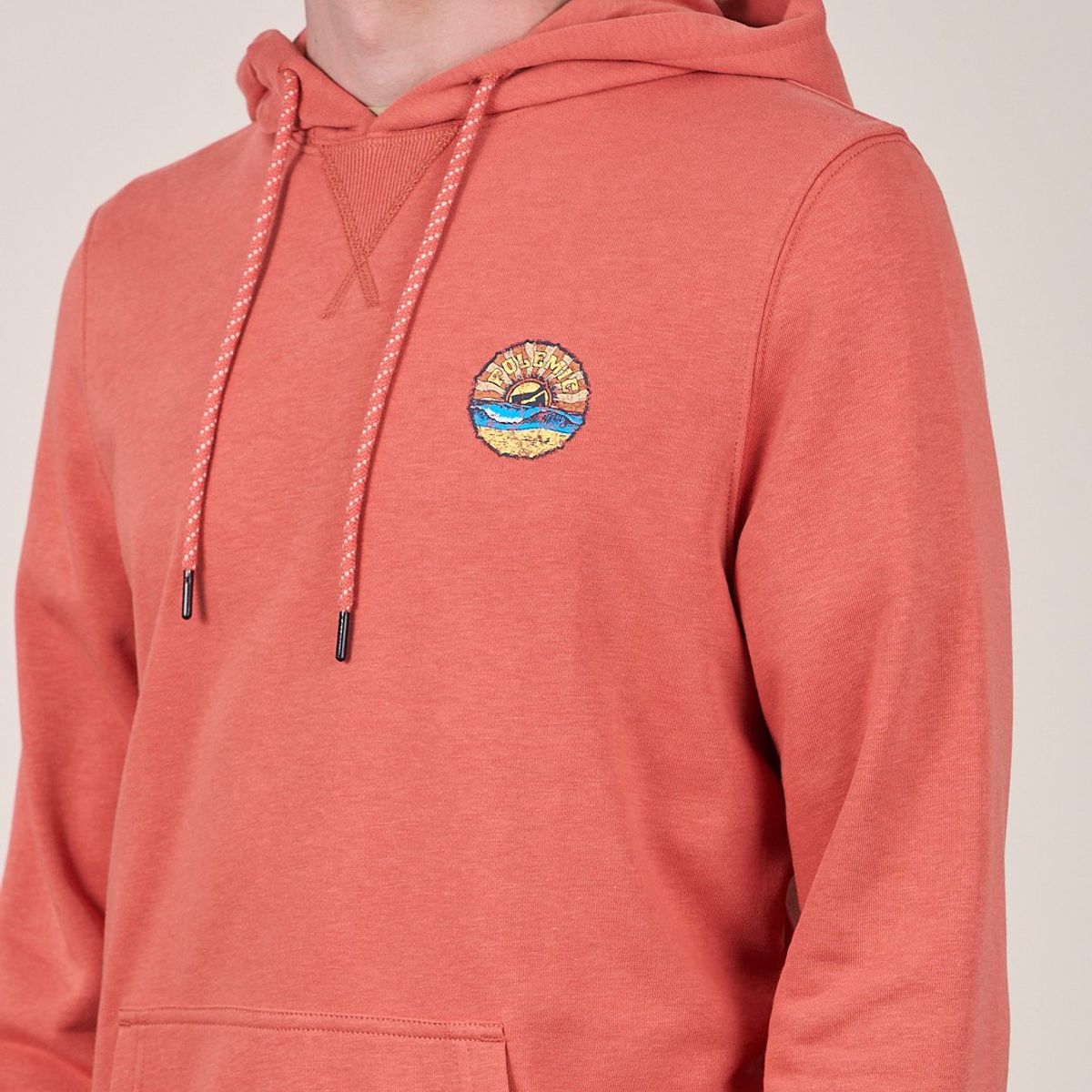 POLEMIC - Poleron procesado tipo canguro VV7398 - Polemic.