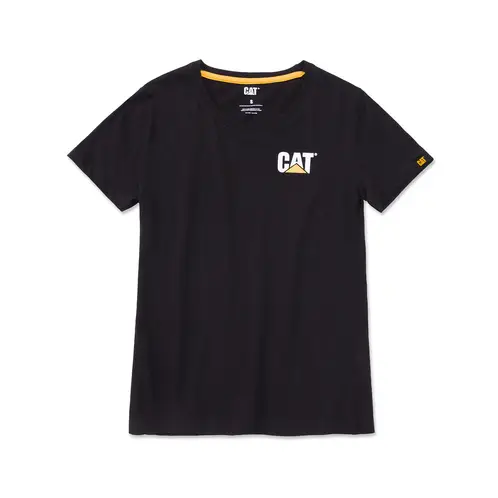 CAT - Polera Manga Corta Mujer Women'S TrademarkNegro