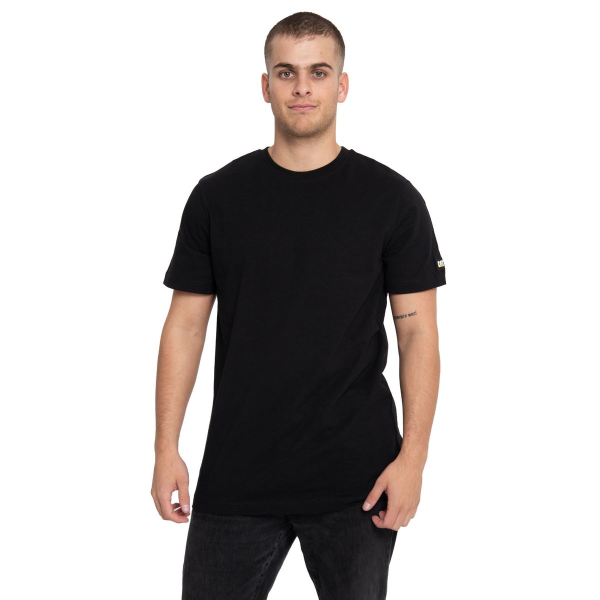 CAT - Polera Manga Corta Hombre Essential S/S Tee Negro CAT