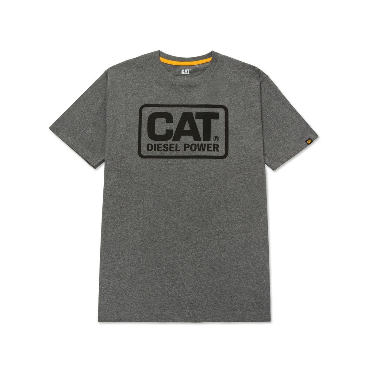 CAT - Polera Manga Corta Hombre Diesel Power Tee Gris CAT