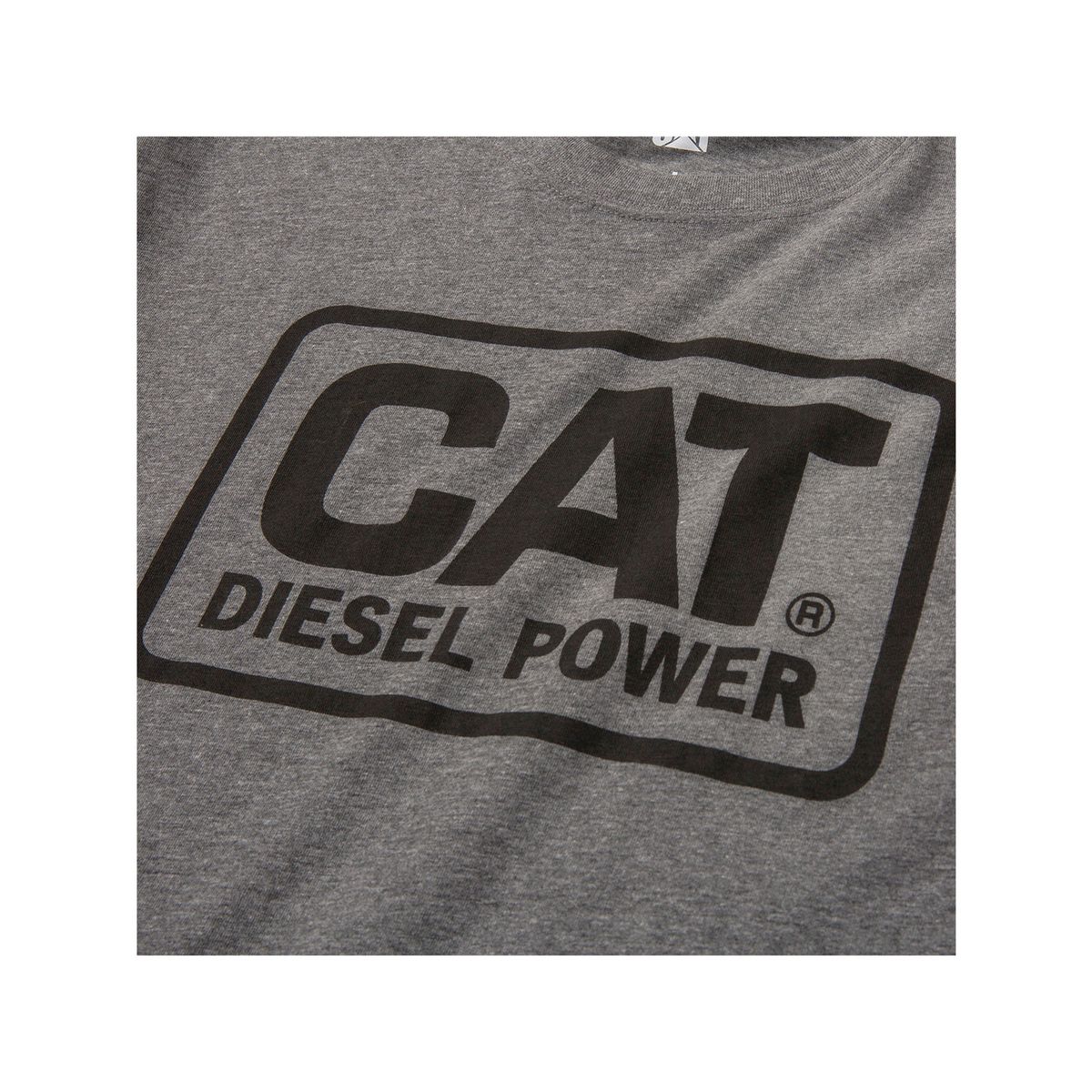CAT - Polera Manga Corta Hombre Diesel Power Tee Gris CAT