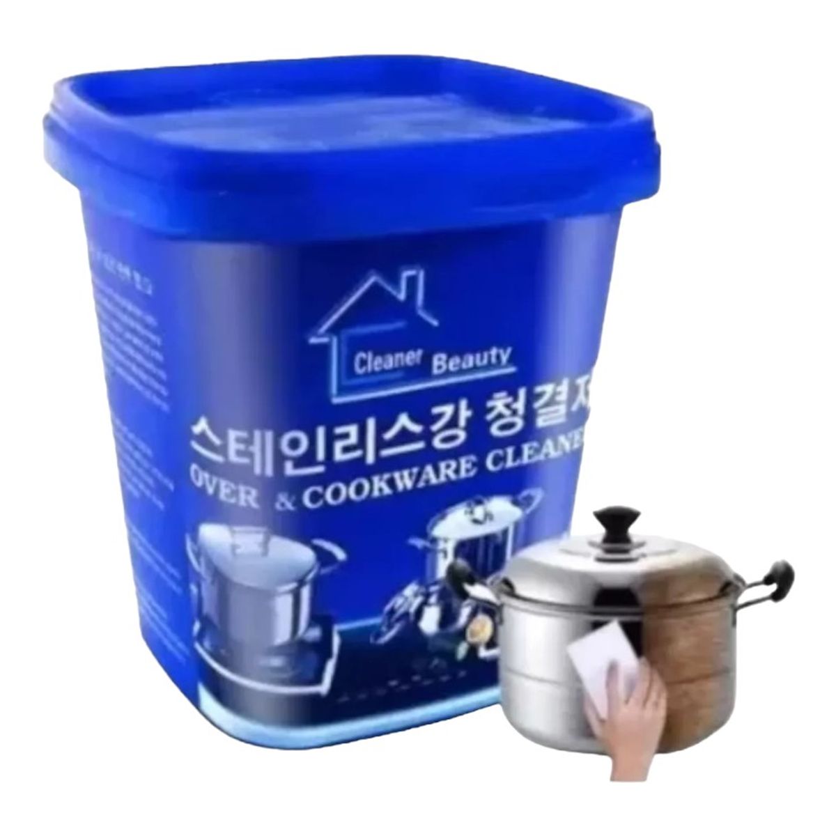 GENERICO - Limpia Ollas Cocina en Pasta de 500gr Cleaner Beauty