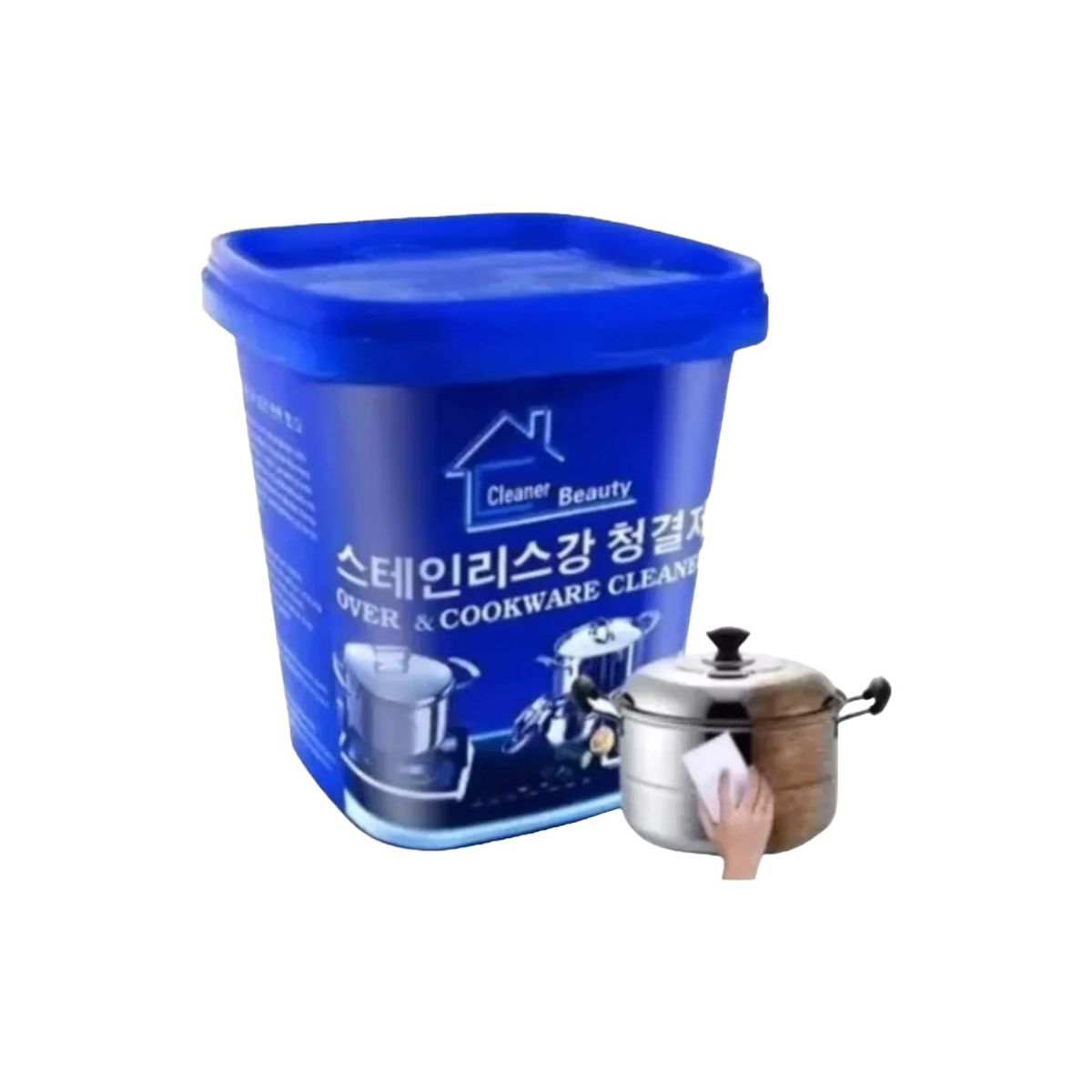 GENERICO - Limpia Ollas Cocina en Pasta de 500gr Cleaner Beauty