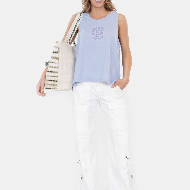 RIP CURL - Polera Liv Long Wave Morado Mujer Rip Curl