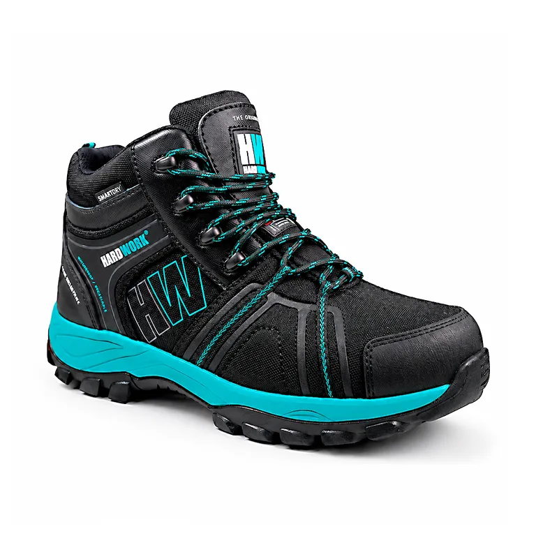 Calzado de Seguridad HW Bering Low Aqua Negro 38