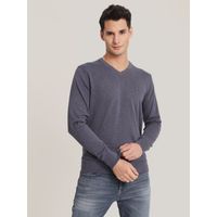 Sweater Básico Signature V-Neck Gris