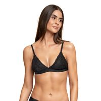 Daily Bralette cómodo y desestructurado 091097 Negro