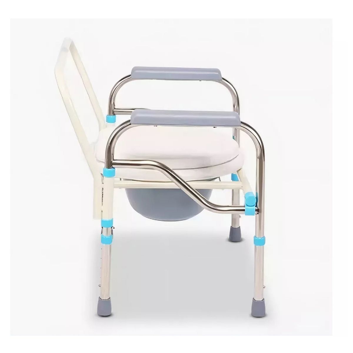 GENERICO - Baño Inodoro WC Portátil Plegable Silla Ducha Color Blanco