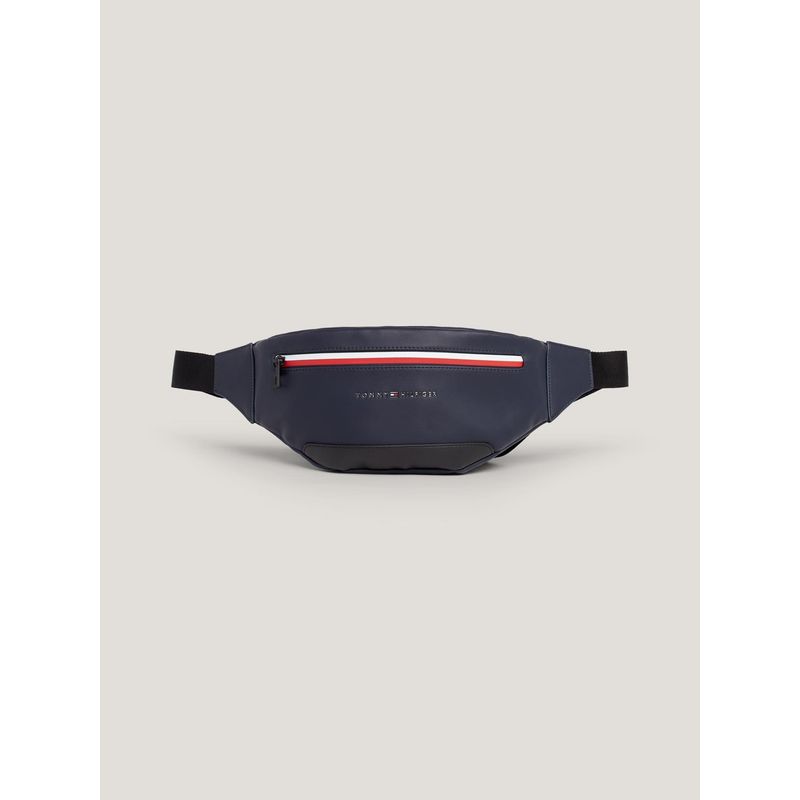 TOMMY HILFIGER - Banano Essential Con Cinta Distintiva Azul Tommy Hilfiger