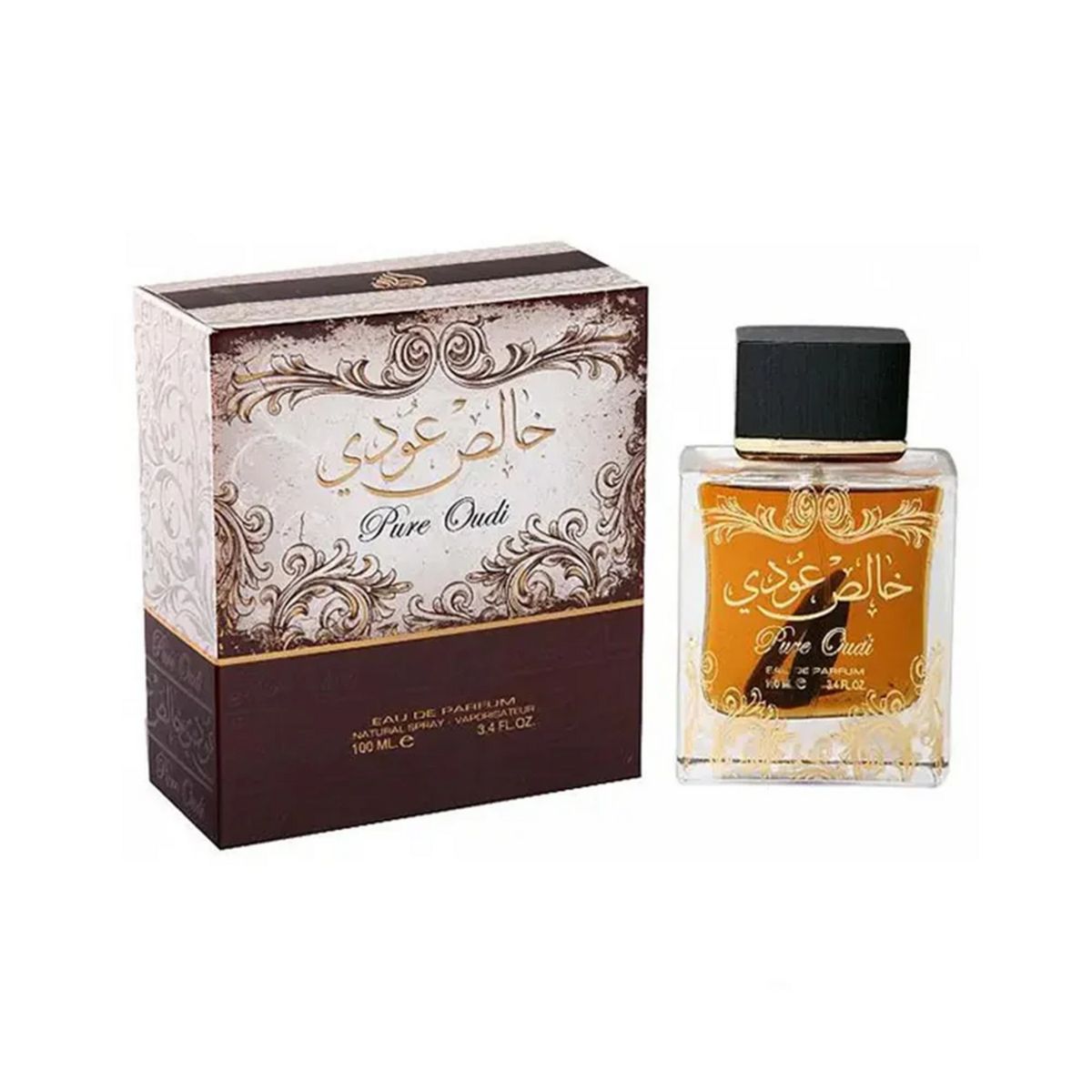 LATTAFA - Lattafa Pure Oudi Estuche EDP 100 ML + Desodorante 50 ML