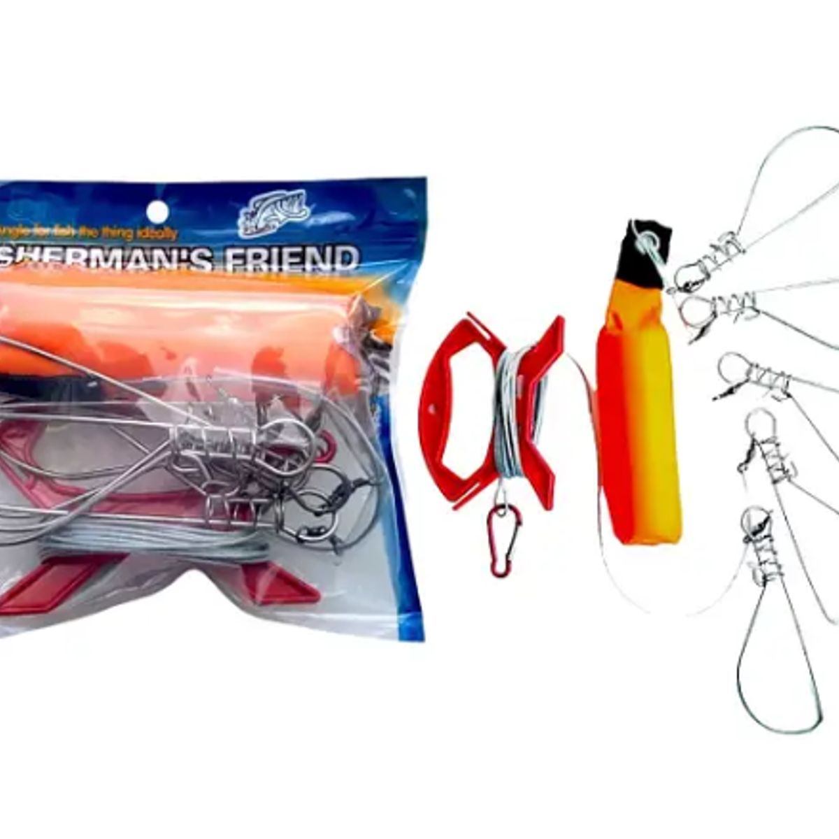 DEFENSOR FOREVER - Flotador Con Ganchos Para Múltiples Señuelos