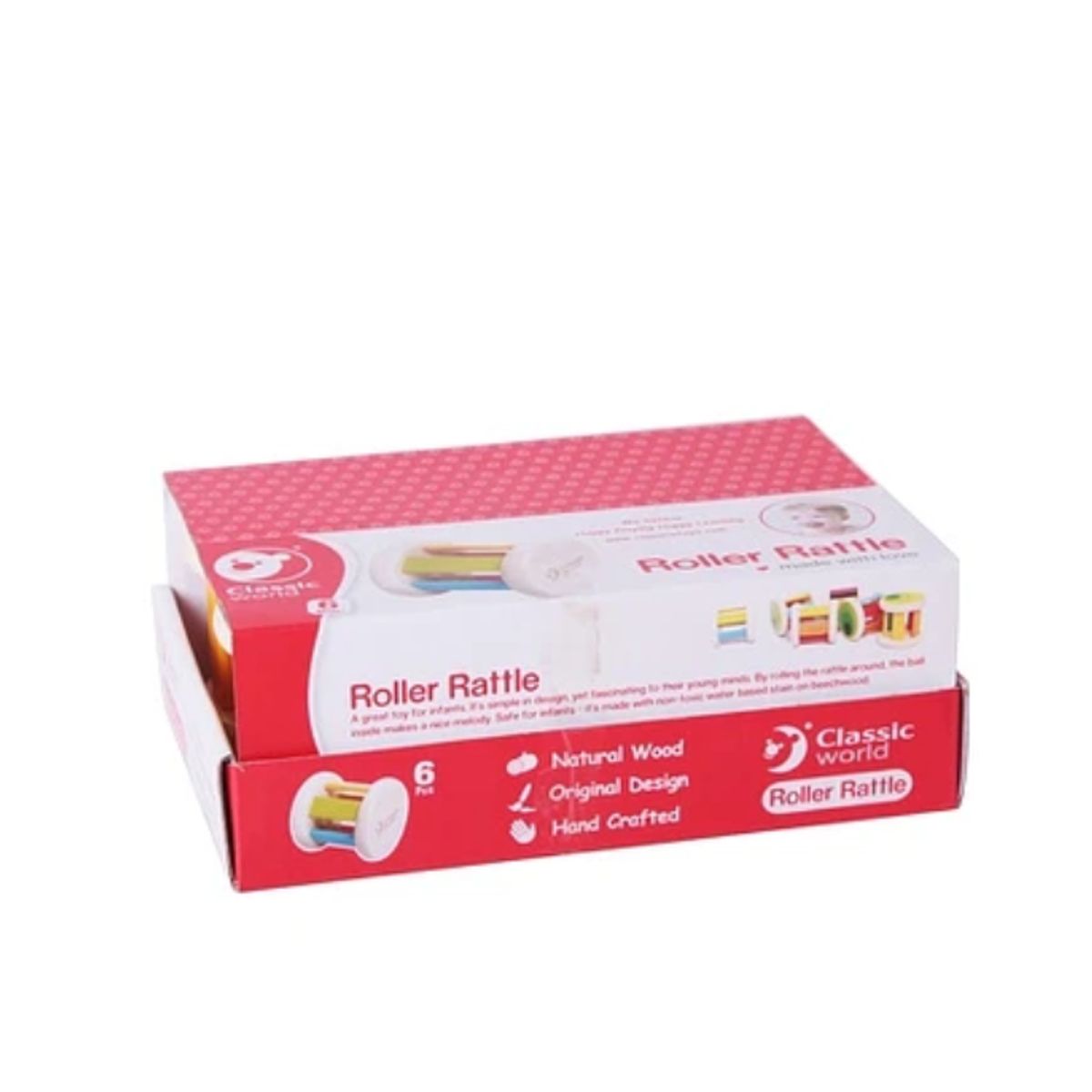 KIDSCOOL - Sonajero Roller Rattle Multicolor