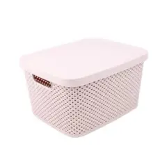 GENERICO - CAJA ORGANIZADORA CON TAPA PLÁSTICO LIBRE BPA 13 LT