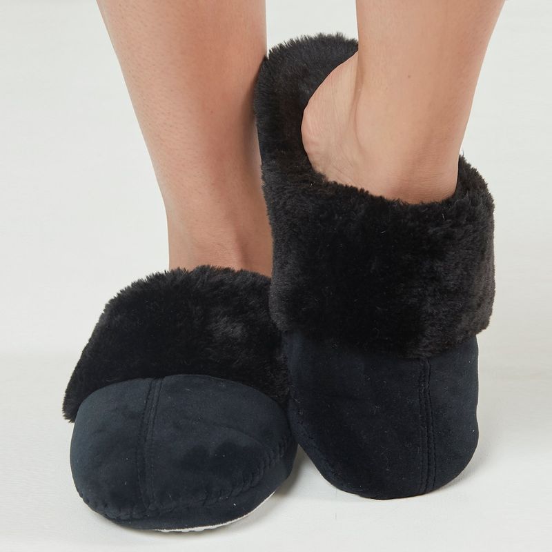 BARBIZON - Zapatilla Gamuza Negro