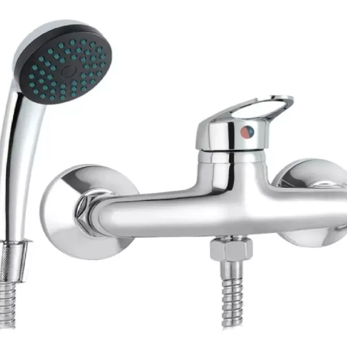 TAUMM - Llave Monomando Ducha Colomba Taumm Kit Completo