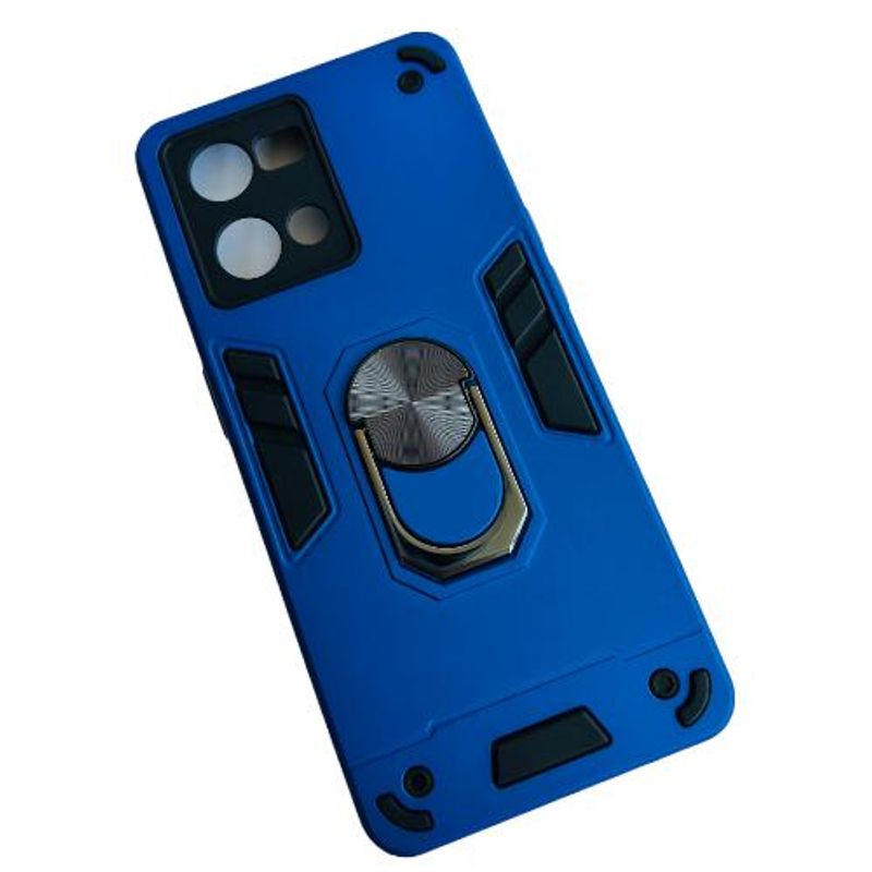 GENERICO - Carcasa Para Oppo Reno7 4g Anti Golpes Anillo Azul Rey