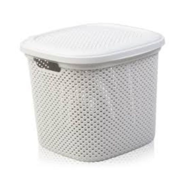 GENERICO - CAJA ORGANIZADORA CON TAPA PLÁSTICO LIBRE BPA 15 LT