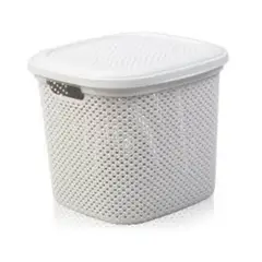 GENERICO - CAJA ORGANIZADORA CON TAPA PLÁSTICO LIBRE BPA 15 LT