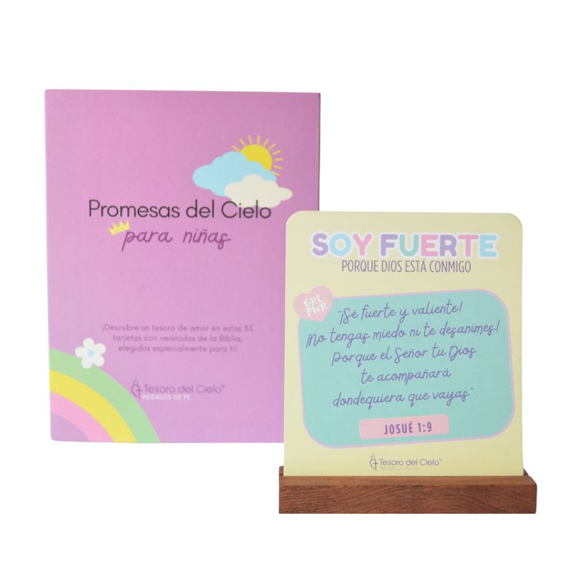 TESORO DEL CIELO - Promesas del Cielo para Niñas - Regalo Primera Comunión
