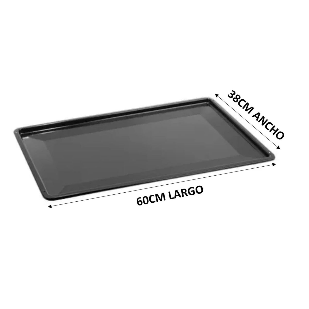 GENERICO - Bandeja Horno Cocina 60cm x 38cm