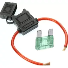 GENERICO - Porta Fusible Tipo Ato Con Tapa Y Fusible A5