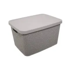GENERICO - CAJA ORGANIZADORA CON TAPA PLÁSTICO LIBRE BPA 19 LT