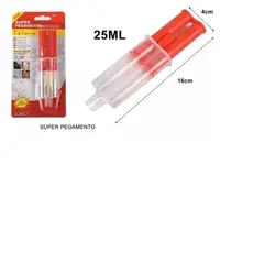 GENERICO - Pegamento Epoxi Con Jeringa Adhesivo Epoxico 25 Ml