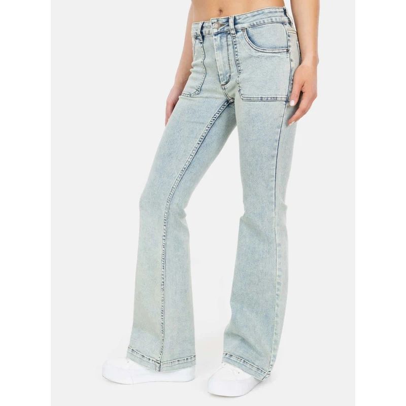 MAUI AND SONS - Jeans Oruge Celeste Mujer Maui And Sons