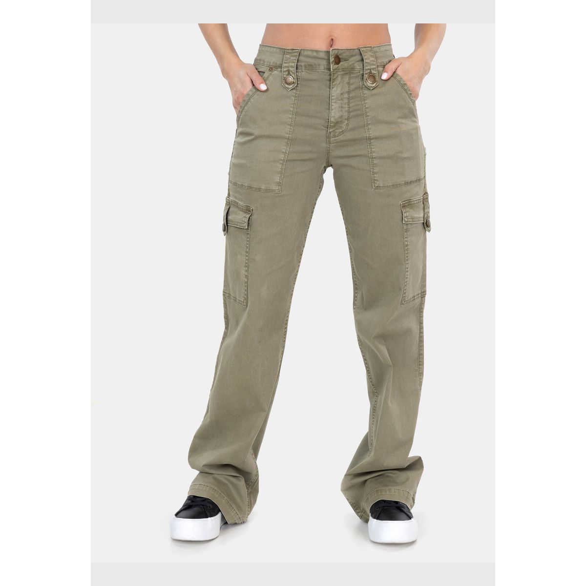 MAUI AND SONS - Pantalon Wanderlust Verde Mujer Maui And Sons