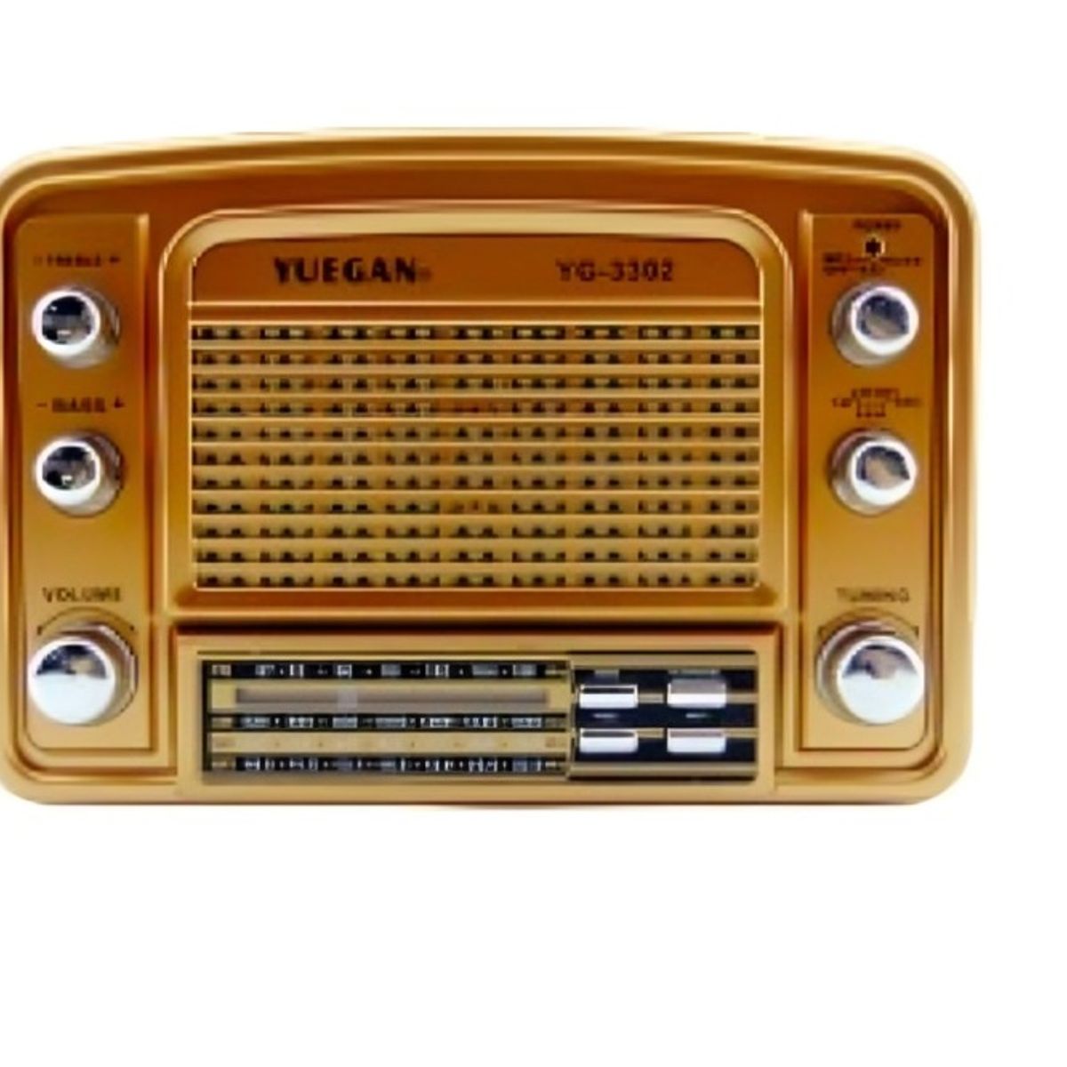 OEM - RADIO MULTIBANDA YUENGAN MOD YG-3302 RETRO USB-TF