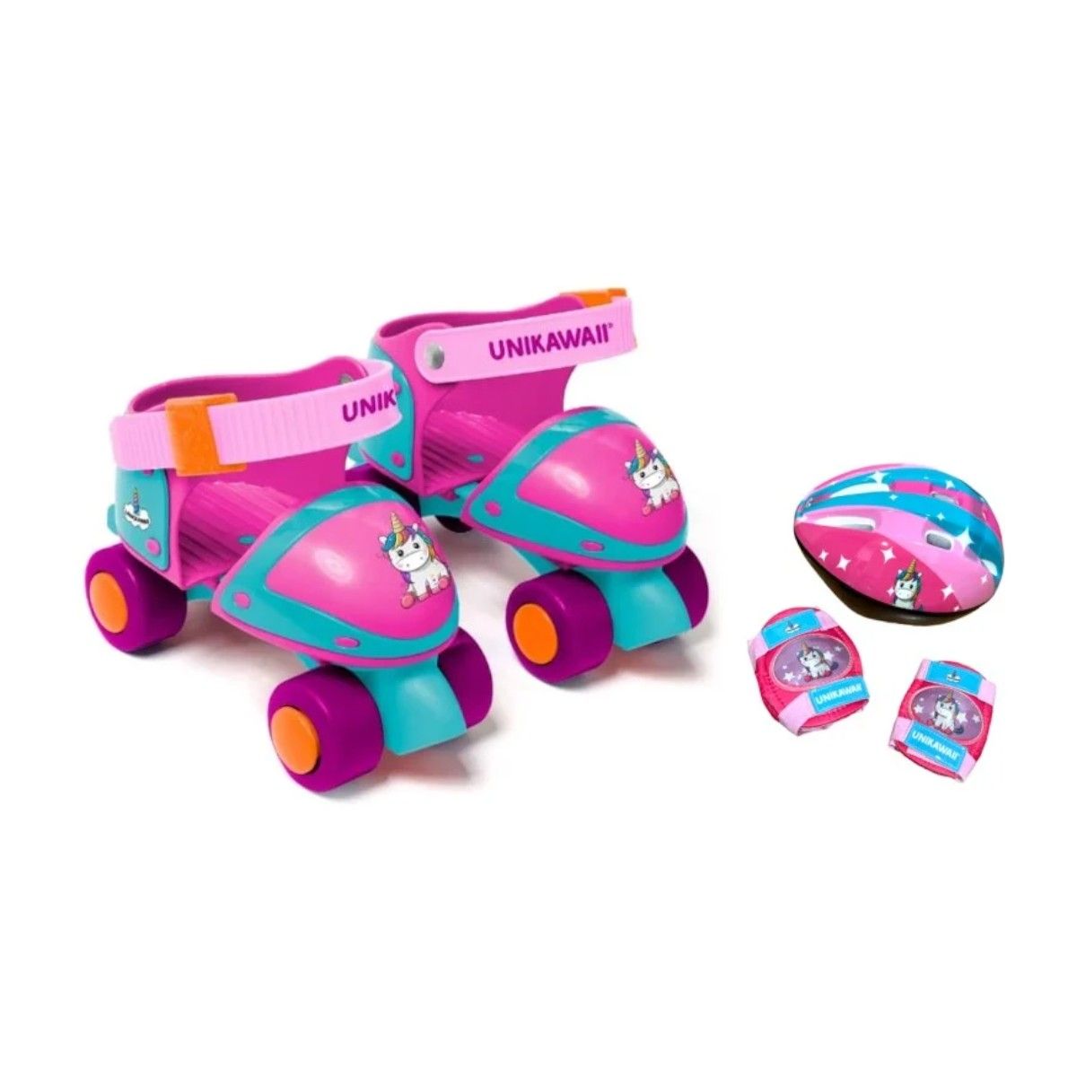 GENERICO - Patines Ajustables Para Niñoa Moltó Rosa