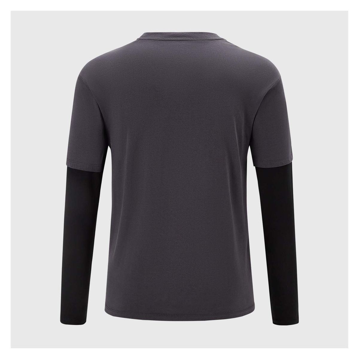 FASHION'S PARK - Polera Niño Oversize Doblemanga Marengo Fashion's Park