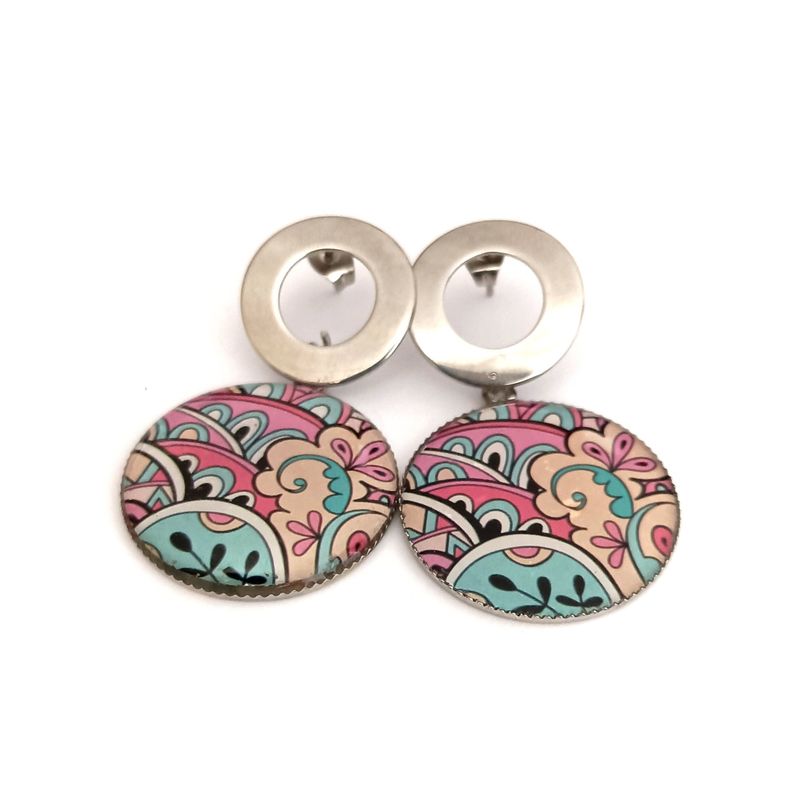 CATHALIFAUDJOYAS - aros gancho acero cathalifaudjoyas