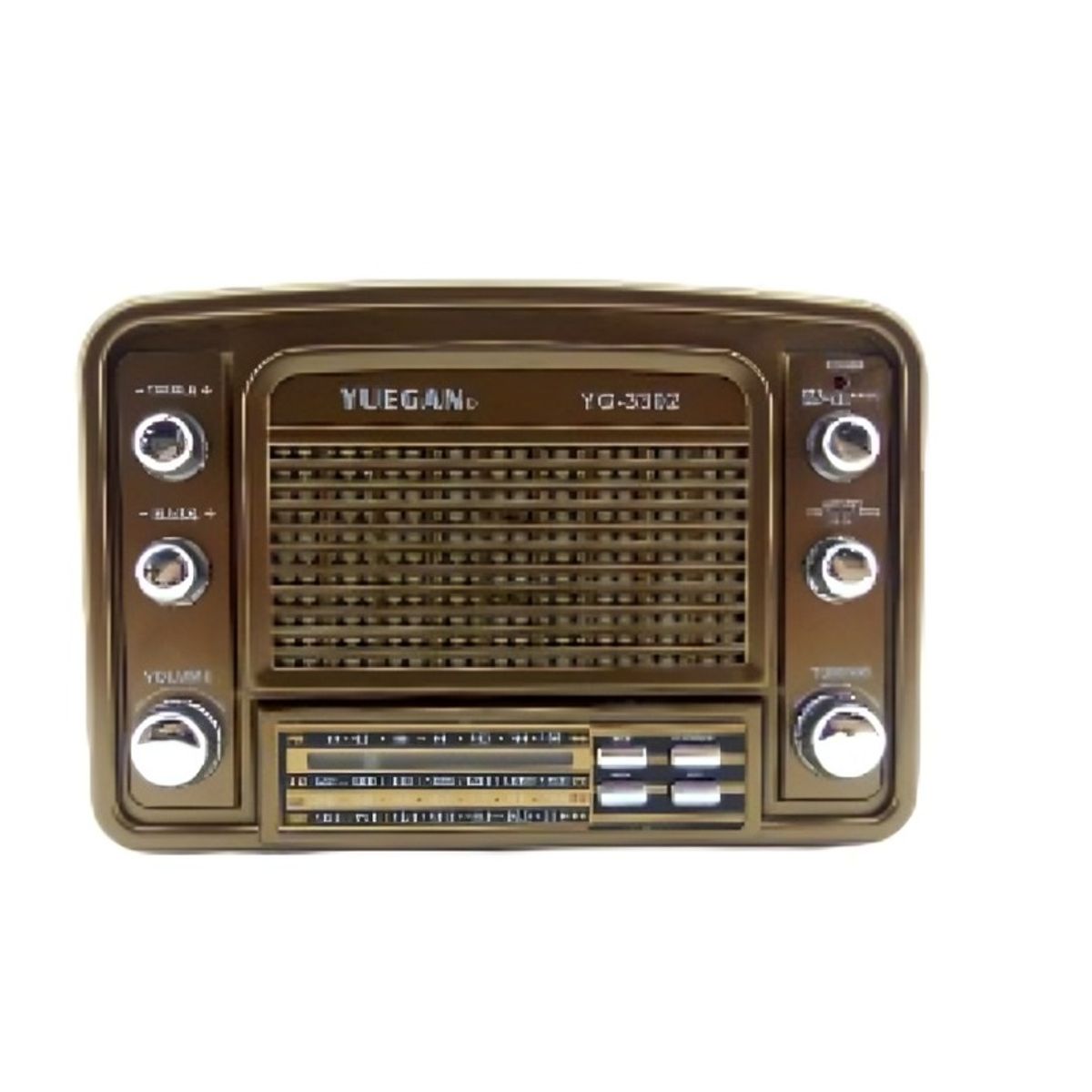 OEM - RADIO MULTIBANDA YUENGAN MOD YG-3302 RETRO USB-TF