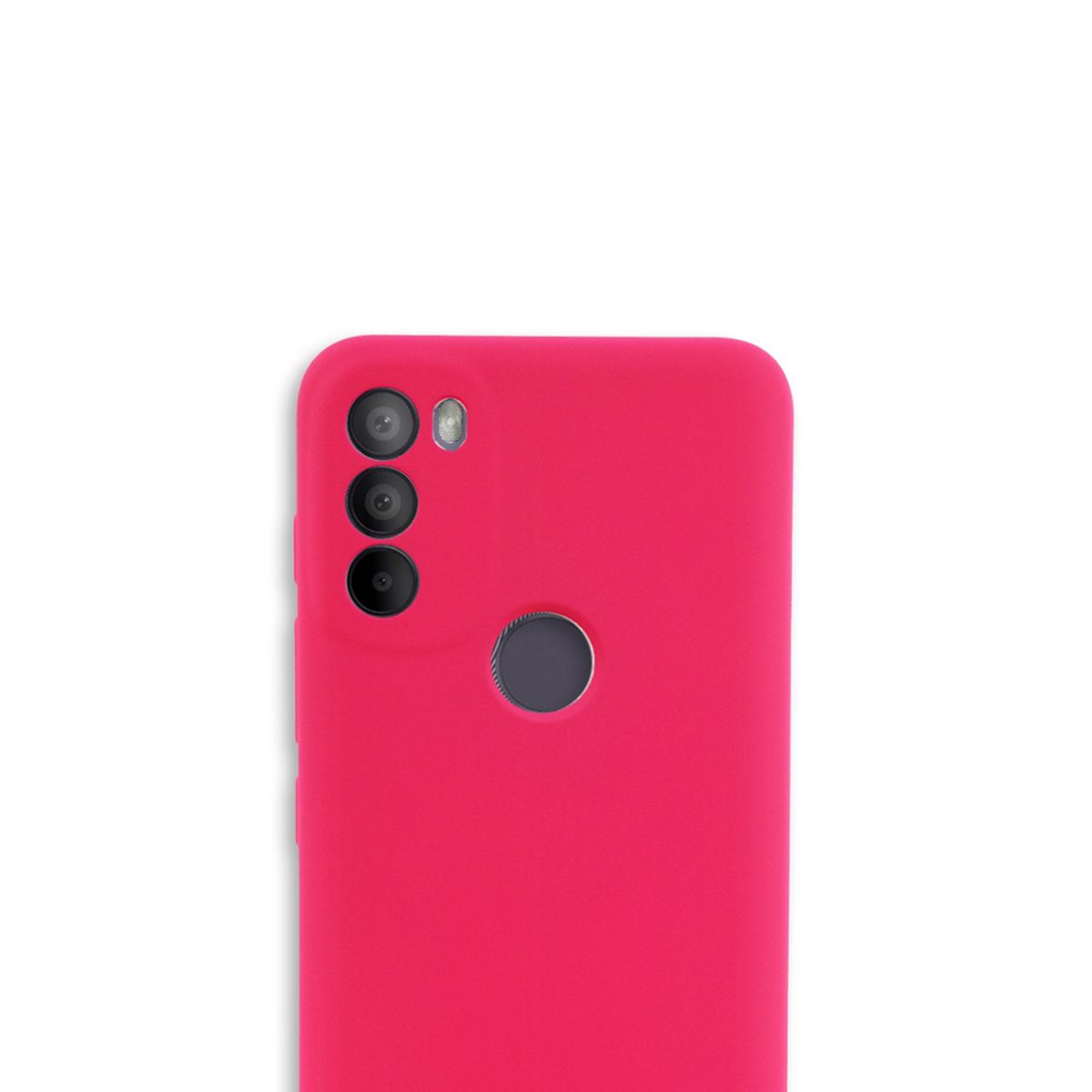 JOIGO - Carcasa Funda Para Motorola G71 Goma Color Fucsia