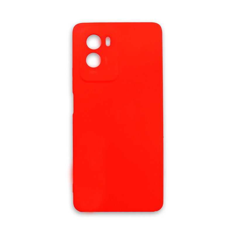 JOIGO - Carcasa Para Vivo Y15s Goma Rojo.
