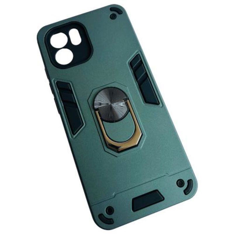 GENERICO - Carcasa Para Xiaomi Redmi A1/ A2 Anti Golpes Anillo Plomo