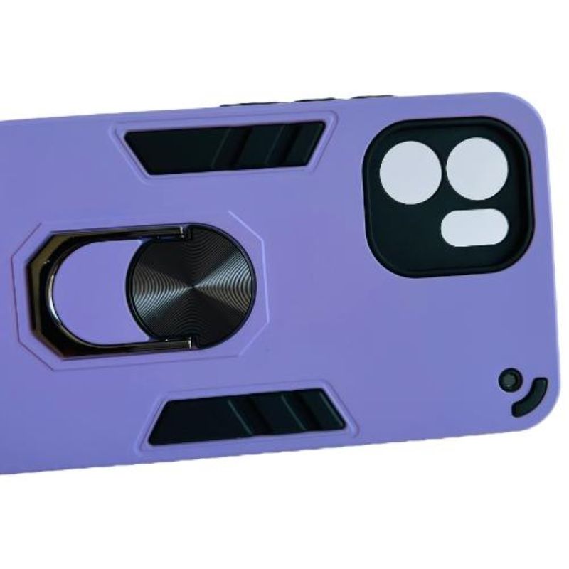 GENERICO - Carcasa Para Xiaomi Redmi A1/ A2 Anti Golpes Anillo Lila