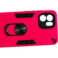 GENERICO - Carcasa Para Xiaomi Redmi A1/ A2 Anti Golpes Anillo Fucsia