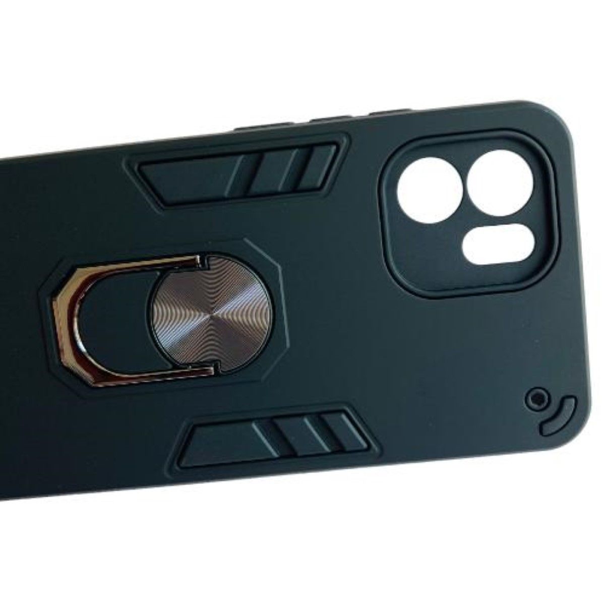 GENERICO - Carcasa Para Xiaomi Redmi A1/ A2 Anti Golpes Anillo Negro