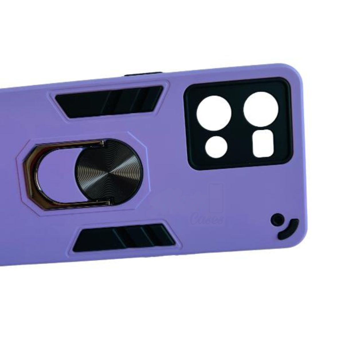 GENERICO - Carcasa Para Oppo Reno7 4g Anti Golpes Anillo Lila